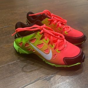 Little girl Nike softball cleats